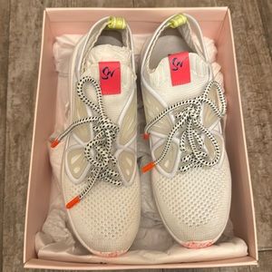 Used Sophia Webster Fly-By Knit Sneaker.